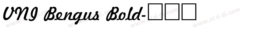 VNI Bengus Bold字体转换